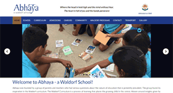 Desktop Screenshot of abhayaschool.com